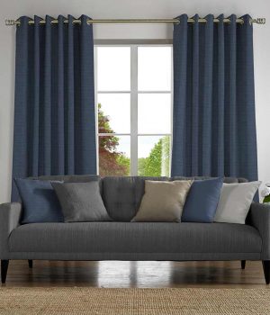 Plains Denim Curtain