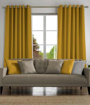 Plains Mustard Curtain