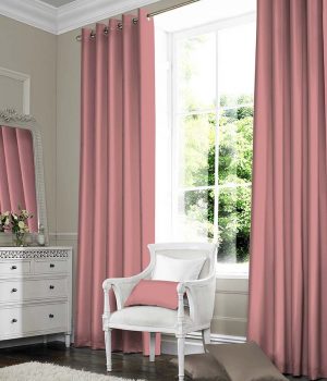 SILKY PINK curtain