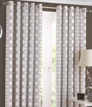 SOLITAIRE Tan Curtain