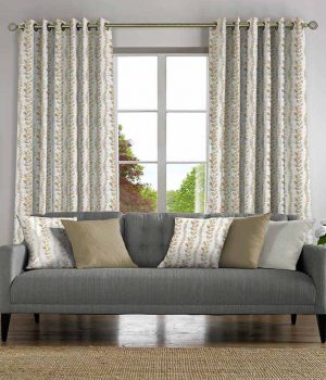 Tendril Cotton Curtain