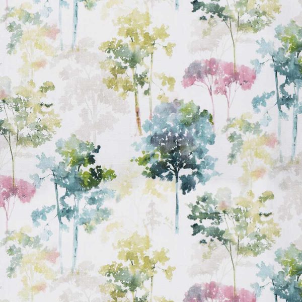 Watercolour Forest Curtain