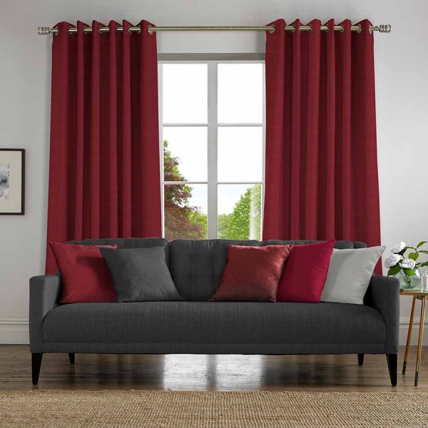 Banbury Red Curtain