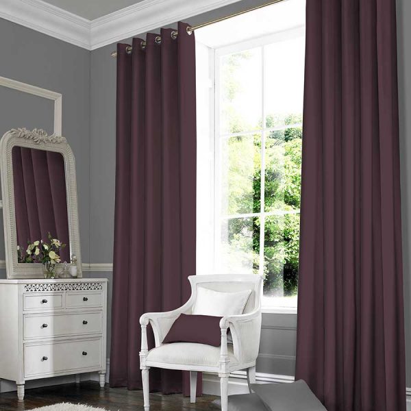 Plains Plum Curtain