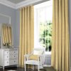 Suede Yellow curtains