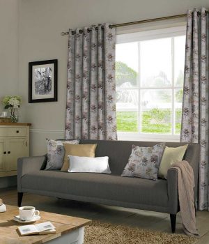 Watercolour Bisque Curtain