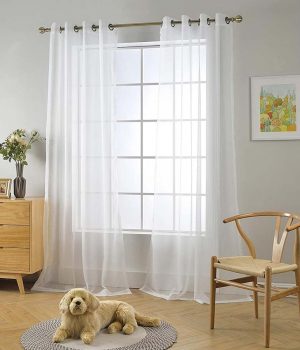 Cirus Cream Sheer Curtains