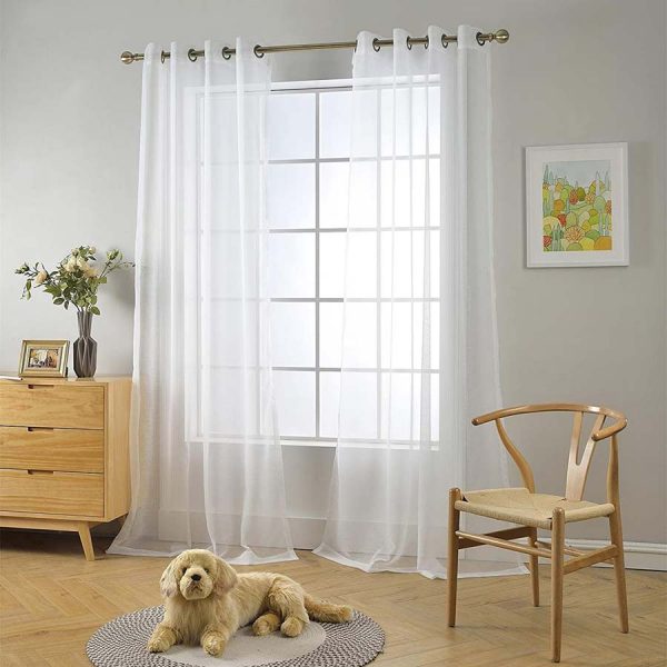 Cirus Cream Sheer Curtains