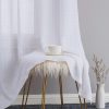 Mesh Chalk Sheer Curtains